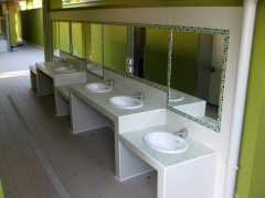Gardasee  Waschräume