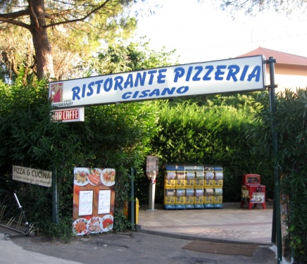 Gardasee  Camping Cisano Pizzeria